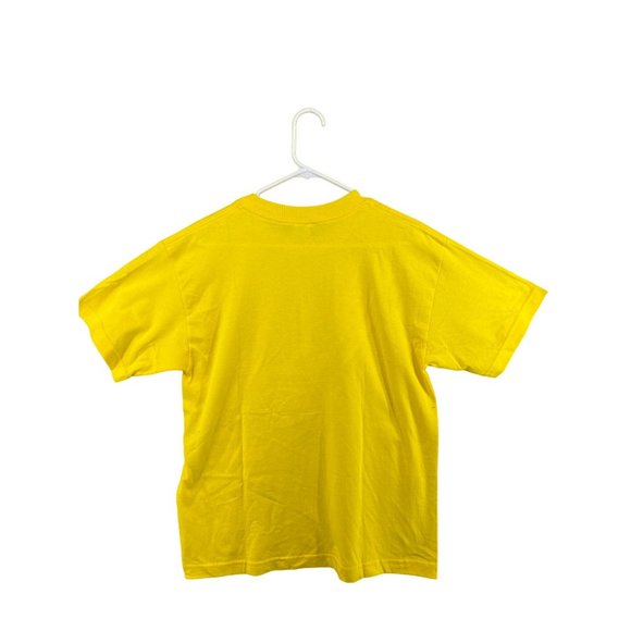 Youth Size Large NWT Guitar Rock N Roll Yellow T-Shirt - Picture 5 of 9